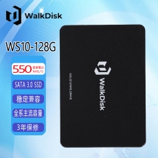 WALKDISK WS10 2.5英寸SSD固态硬盘全容量 SATA 高速读写传输兼容台式笔记本电脑 128GB
