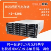 Cenby新邦HS-430S双电高性价比24盘位万兆网络 存储720T