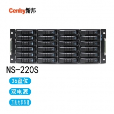 新邦（Cenby）NS-220S 36盘位双电高性价比万兆网络存储
