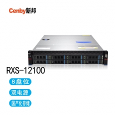 Cenby新邦RXS-12100企业级专业存储8盘位双电 国产可控存储128T