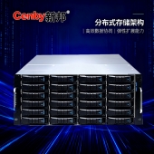 Cenby新邦RXS-48100分布式存储36盘位单节点存储服务器可扩展集群 纠删码多副本高可扩展共享磁盘阵列720TB