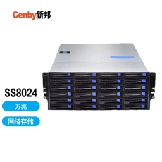 Cenby新邦SS8024万兆共享24盘位网络存储576T