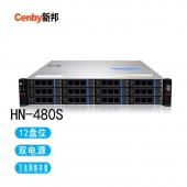 Cenby新邦HN-480S双电高性价比万兆网络存储 12盘位192T